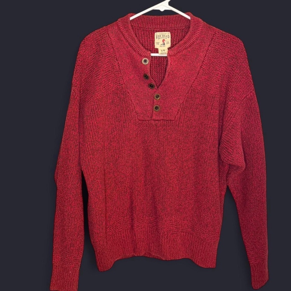 RedHead Maroon Knit Cardigan